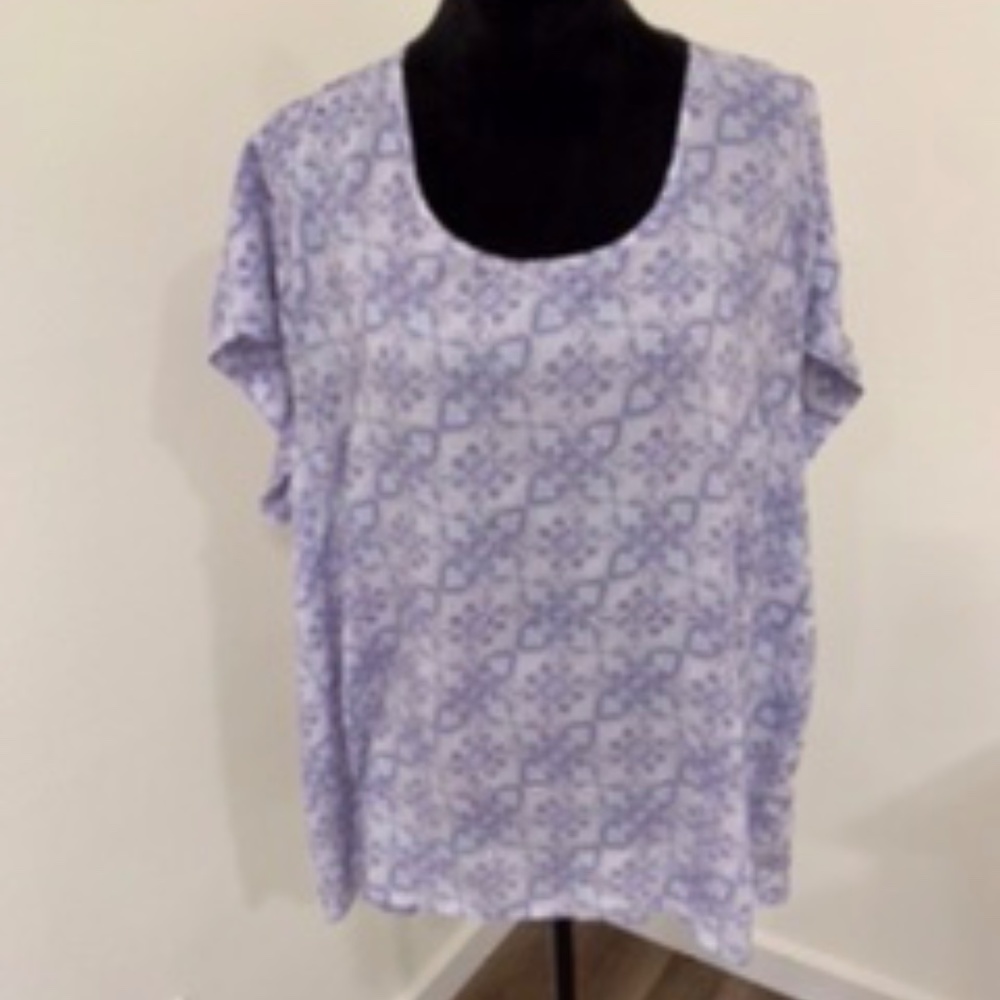 Lavender blouse